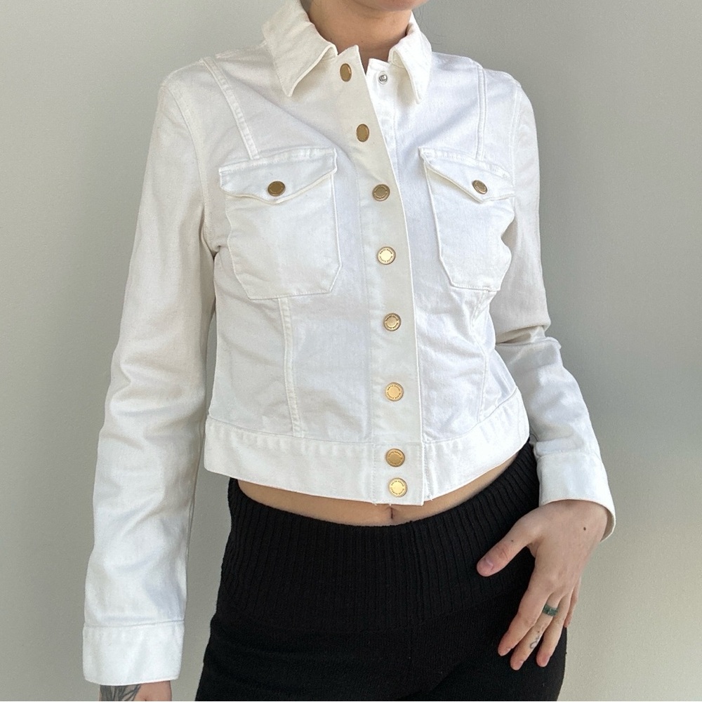White Denim Jacket